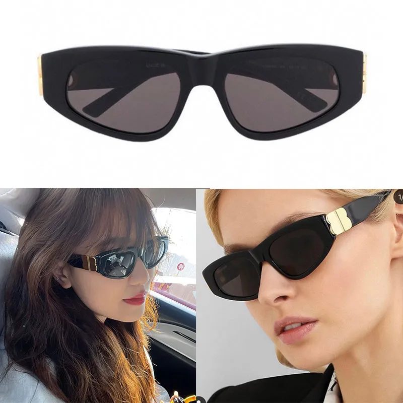 Black Sunglasses for women Sport Luxury Rectangular Full Frame BB0095 designer sunglasses men hyperlight eyewear original box