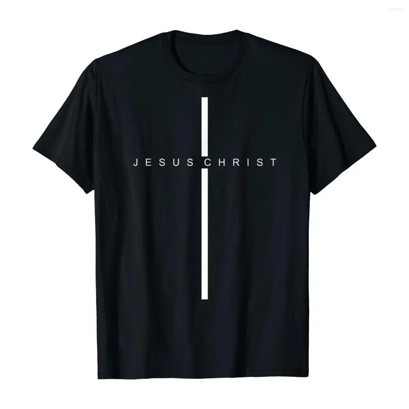 T-shirts masculins Jésus Christ Cross - Amour Dieu chrétien Christian Church Faith Gift T-shirt Coton Coton Colaire courte O-cou Shirt Unisexe S-3XL