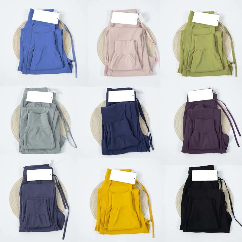 Abbigliamento pronto per lo yoga pantaloni da donna pantaloni da jogger di alta qualità pantaloni sportivi e per il tempo libero con coulisse in vita elasticizzata capris da allenamento da jogging