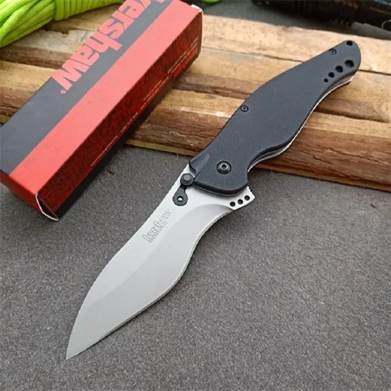 Speedbump 1595 Outdoor Tactical Folding KS Knife Rescue Utility Military 8cr13mov Blade G10 Handvat camping Pocker EDC Tools