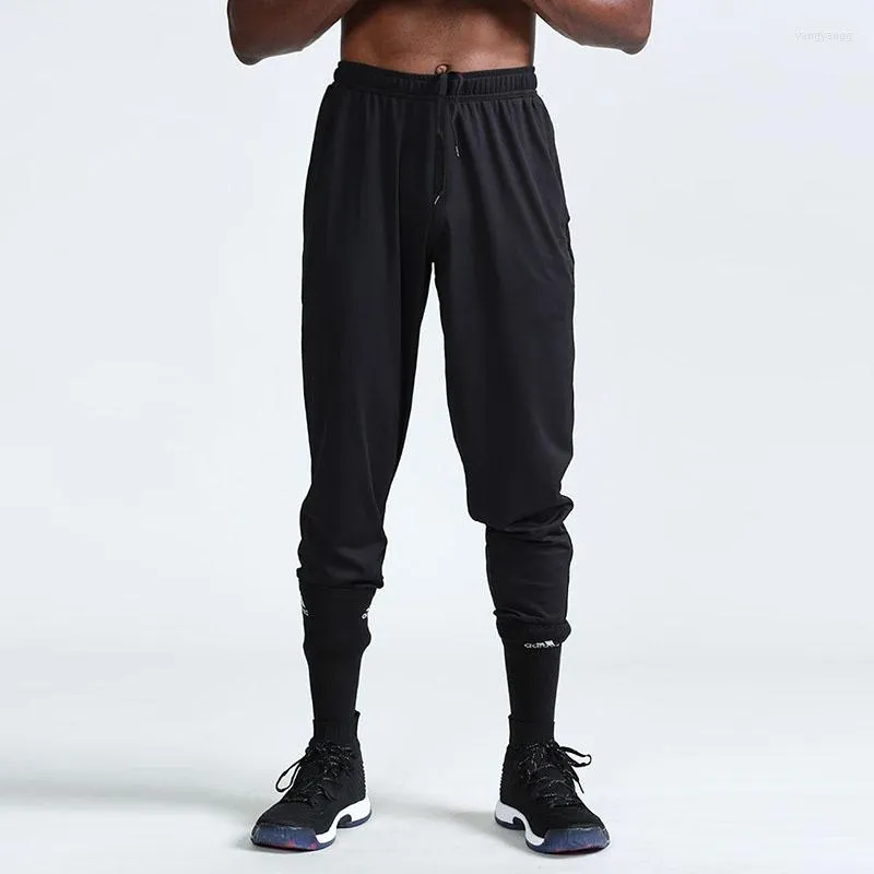 Pantalons pour hommes Pantalons de cordon de serrage d'entraînement de basket-ball décontracté pour hommes taille haute collants extensibles pour hommes vêtements de fitness pour la marche