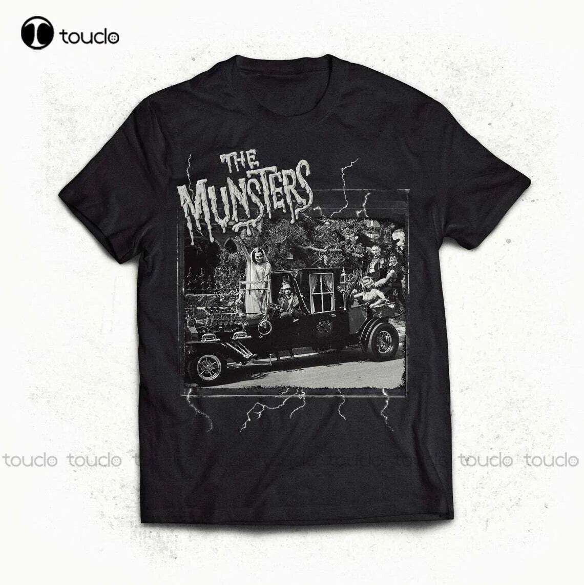 T-shirts voor heren Herman Munster The Munsters T-shirt unisex vintage herdruk katoen lerarenhirts voor vrouwen op maat