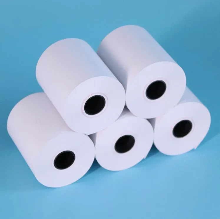 80x60mm Thermal Receipt Paper Rolls Cash Register Paper for Supermarket Shopping Malls POS Receipt Printer SN5136