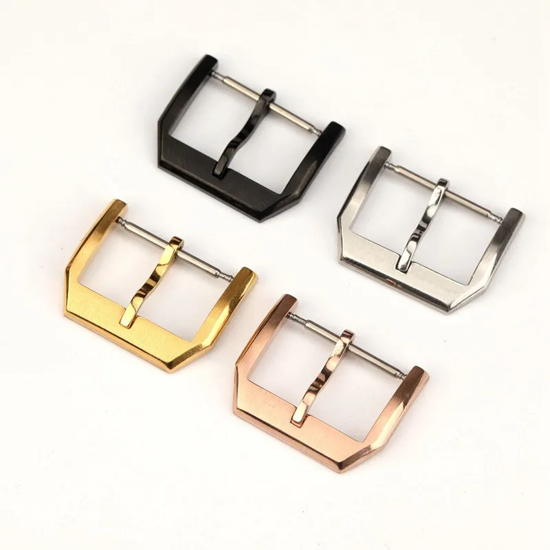 16mm 18mm Stainless Steel Spring Bar Pin Buckle For IWC Rubber Leather Band Strap Wirst Watch