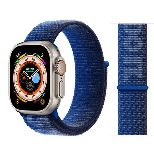 Nylon Loop Strap For Apple Watch Strap Series Compatible With Iwatch Strap  4/5/6/SE/7 Available In 40mm, 41mm And 38mm Sizes Essential Accessories  From Clothingdeals, $7.56