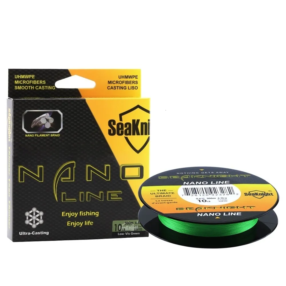 Braid Line SeaKnight NANO 300M 330Yards PE Braided Fishing Line 4