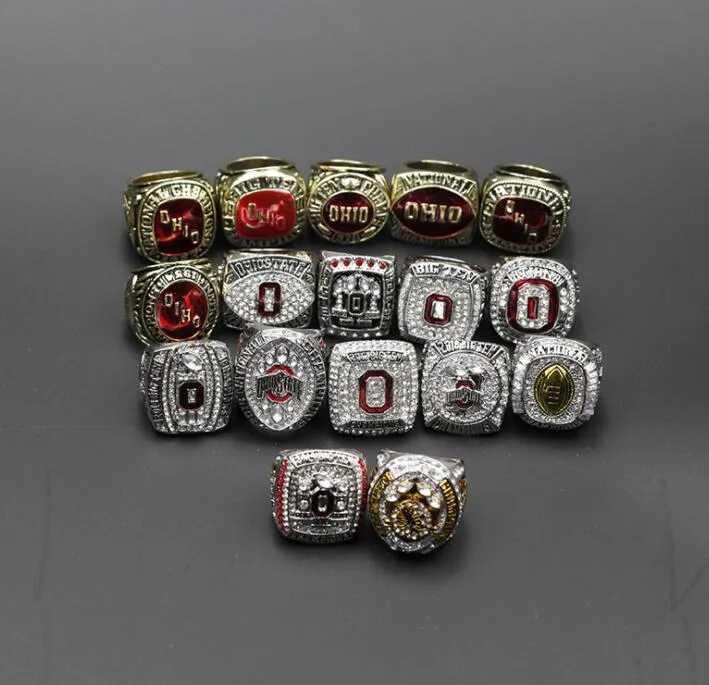 thumbnail interactive-video image 1 of Ohio State Buckeyes 2024 National Championship Ring With Box - Ships From US 1 of 5