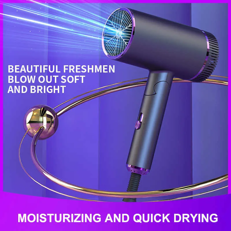 Electric Hair Dryer 1300W Hair Dryer Quickdrying Hair Care Multispeed