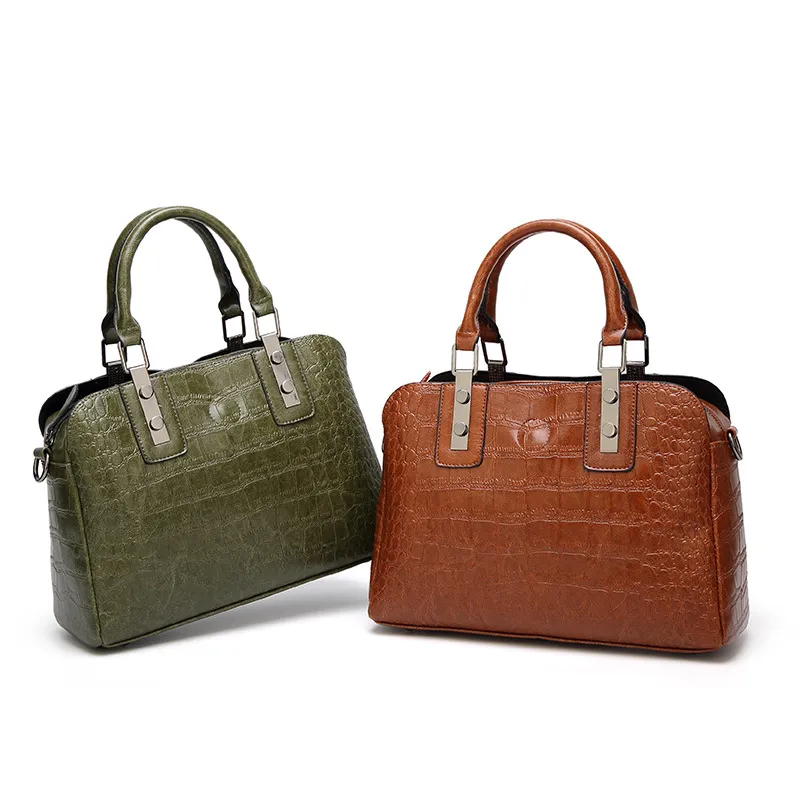 Модные сумки сумки аллигаторская женская сумка простая стиль стиль PU сумочка