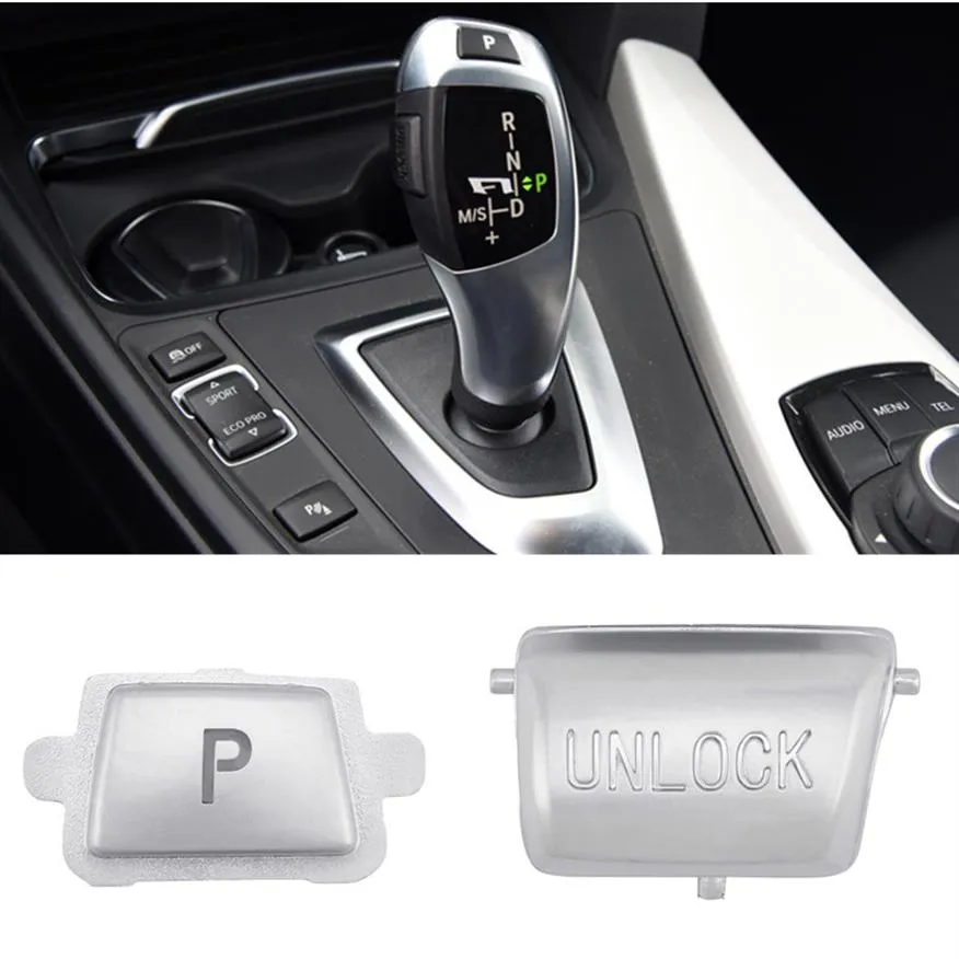 ABS Car Gear Shift P UNLOCK Button Cover Fit For BMW 1 2 3 4 5 7 Series F30  F10 F11 F01 F02 X3 X4 X5 X6 Auto AccessoriesLHD315R From 33,52 €