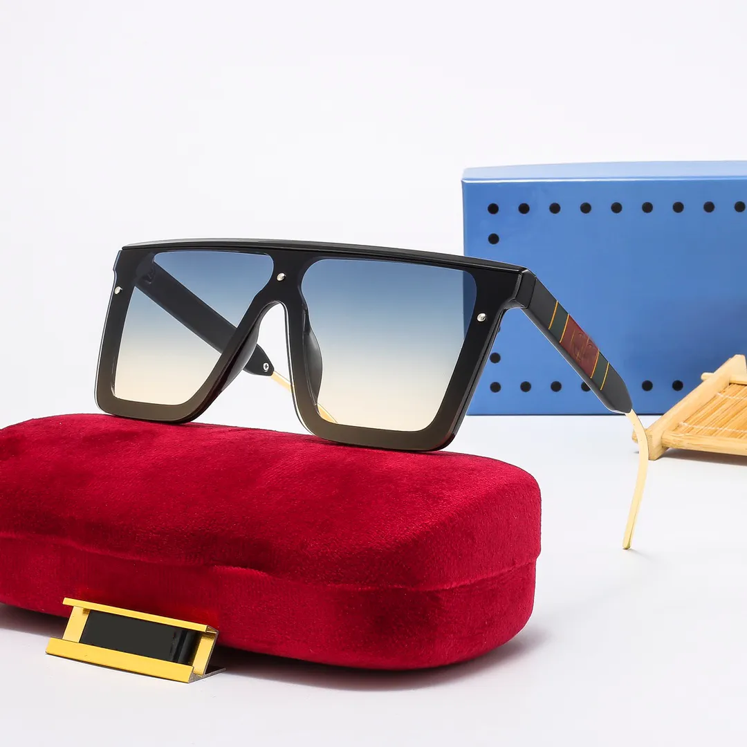 Quadratische Sonnenbrille, Luxus-Sonnenbrille, Designer-Mode, übergroße Brille für Damen, Brillen mit dünnem Bein, polarisierte Sonnenbrille, UV400, Gafas de Sol, 7 Farben, mit Box