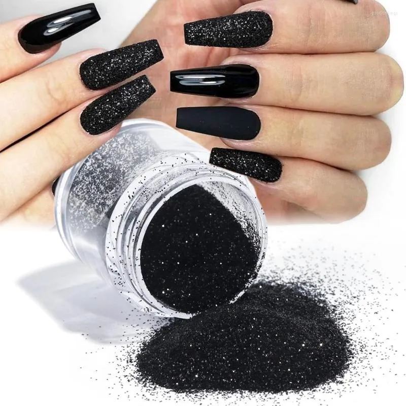 Poudre de paillettes argent pour vernis enfant