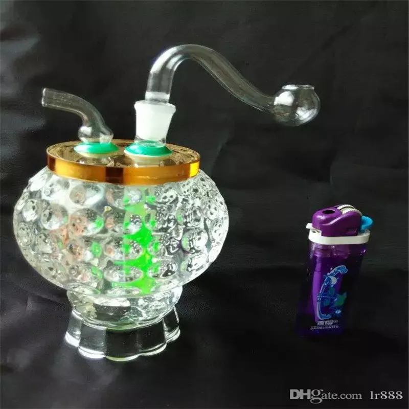 Smoking Pipes rhombus crystal water bottle