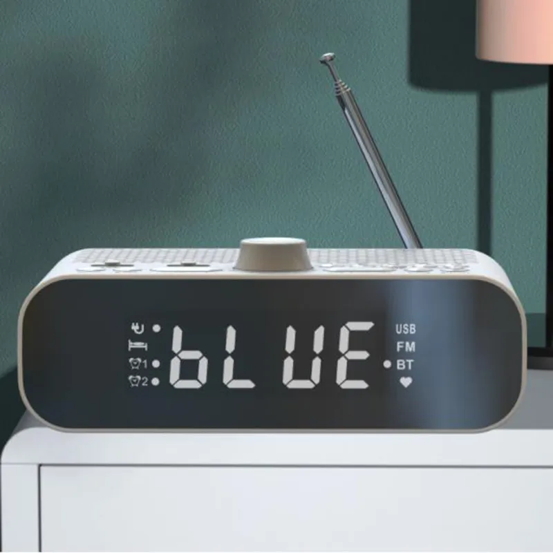 Electronics Wireless Speaker with FM Alarm Clock