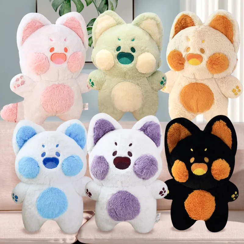 Mignon 50 cm Dudu Meow Poupée Raton Laveur En Peluche Jouet Cadeau D'anniversaire Pour Les Filles E03