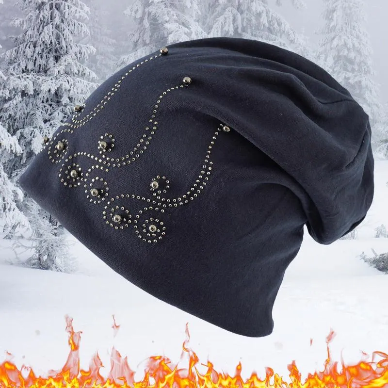 Bérets femmes flanelle chapeau hiver chapeaux pour femmes hommes doux slouchy chaud polaire isolé thermique casquettes bois hommes