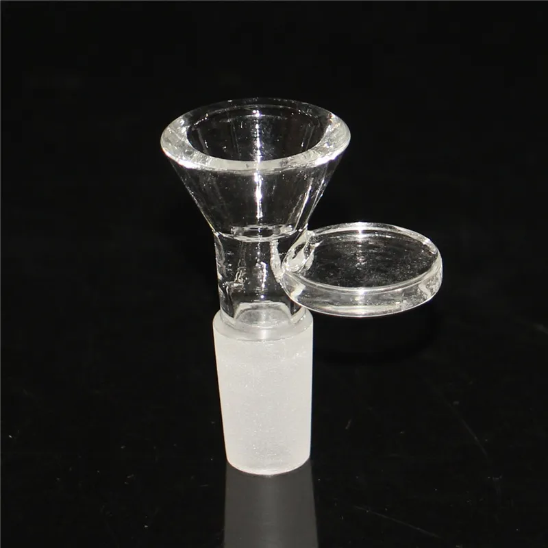 3 stijlen 10 mm 14 mm mannelijke glazen waterpijpkommen tabakskom stuk voor waterpijpen Dab olieligingen rookpijpen Ash catchers