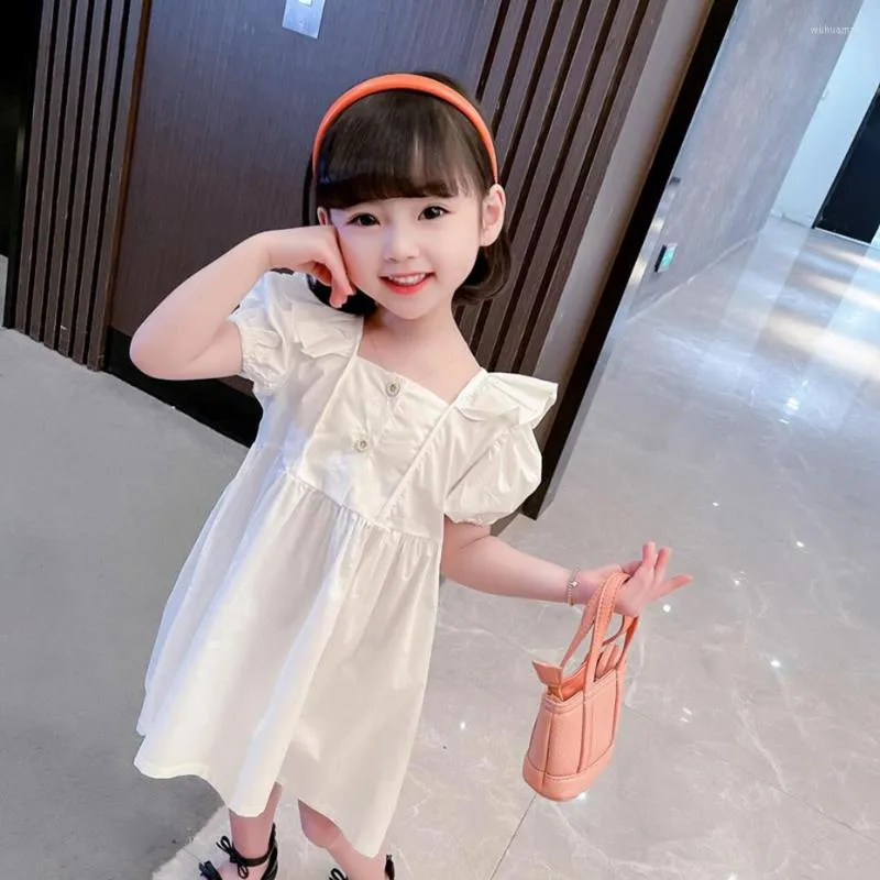 Girl Dresses Girls Summer Dress Big Bow Kids Casual Style For Children Toddler Children's Clothing