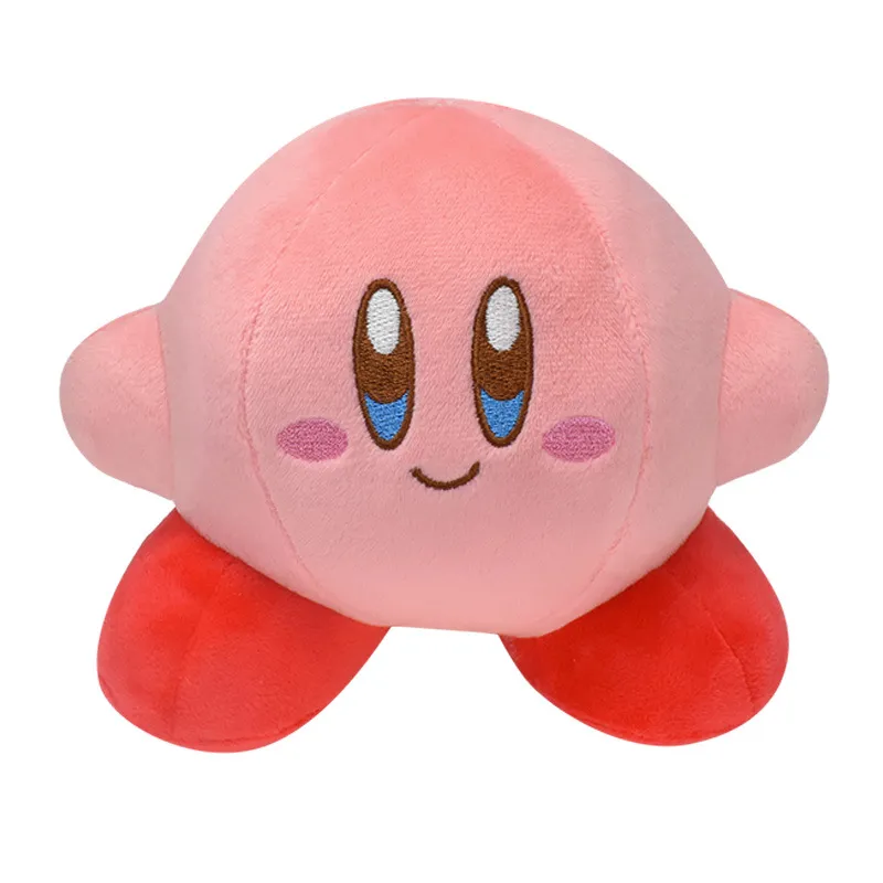 Game Kirby Toys 4 Cute Star Kabi Plush Dolls with Hangtag Children's Gift Wholesale
