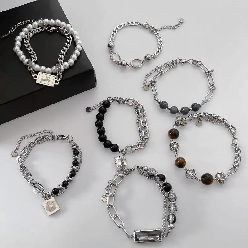 Strand Trend Fashion Advanced Advanced Sended Schitching Design Bracelet Women's Luxury Friversal