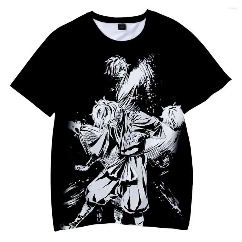 Men's T Shirts 2023 Hell's Paradise Jigokuraku Anime Tshirt Crewneck Short Sleeve Women Men T-shirt Harajuku Streetwear Casual Style 3D