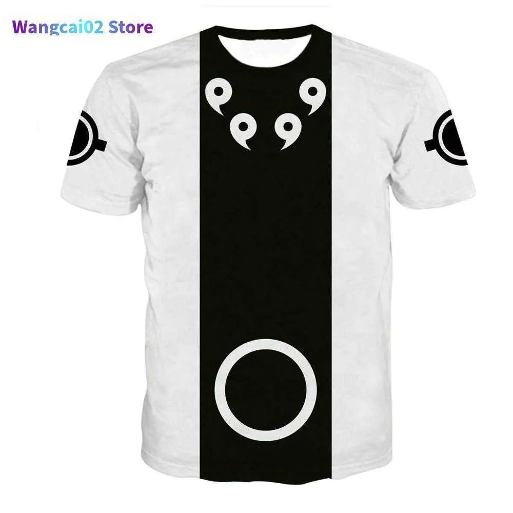 Camisetas masculinas Cosplay Anime 3D T-shirts Men Harajuku camiseta solta camiseta camise