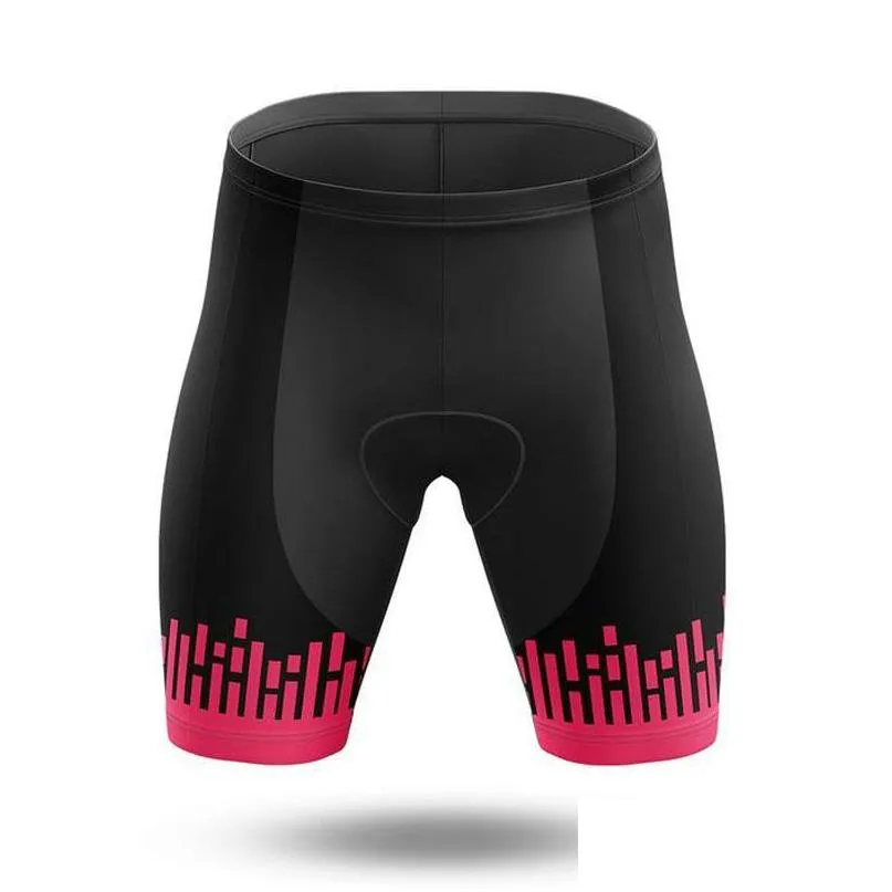 Motorcykelkläder Kvinnor Cycling Shorts Pro Team Cykel Riding Bot Lady Summer Breattable 9D Gel Pad Tight Bretele Ciclismo Feminino D Dhtah