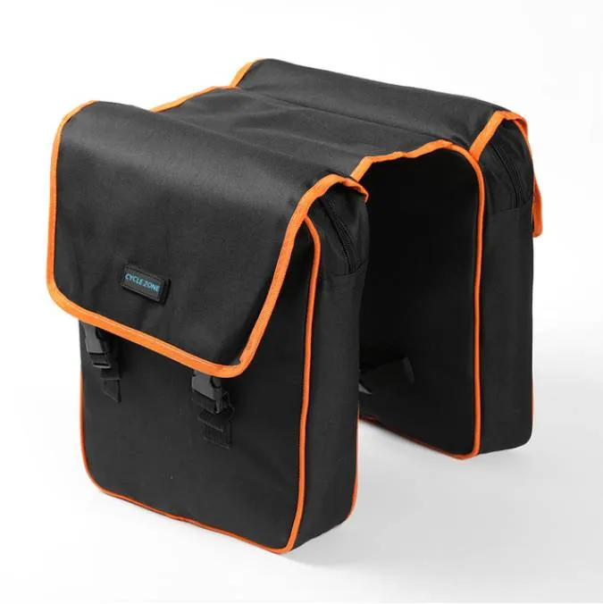 Borsa per bagagliaio per bici da viaggio a doppio lato Borsa per bagagli Sedile posteriore Borsa per portabiciclette MTB Portapacchi posteriore Borsa per accessori per biciclette da ciclismo