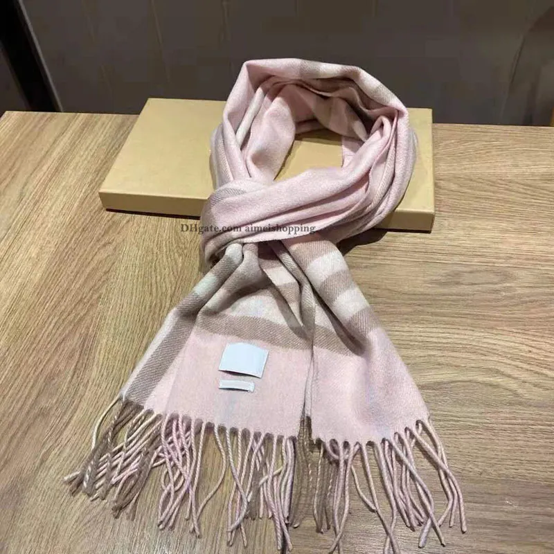 2022 New top Women Man Designer Scarf fashion brand 100% Cashmere Scarves For Winter Womens and mens Long Wraps Size 180x30cm gift