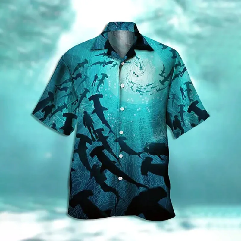 Blouse mannen print sale