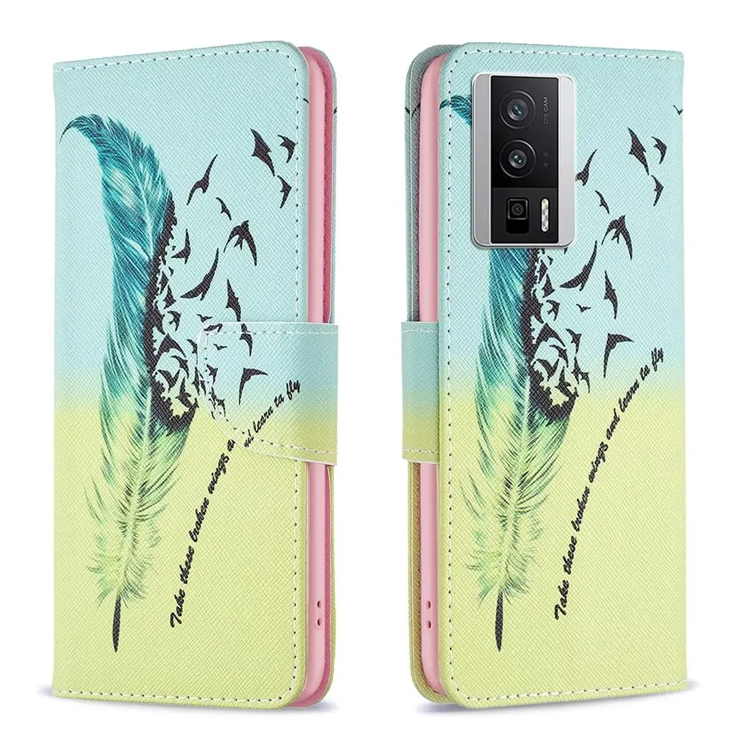 Чехлы С Узорами Для VIVO Y78 Y27 Y36 Y02 Y02S Y15 Y11 Y12 Y17 Y21 Y33S V21  V21E 4G 5G Кожаный Кошелек Кошелек С Цветочным Узором Для Телефона Капа От  Szblandy, 19