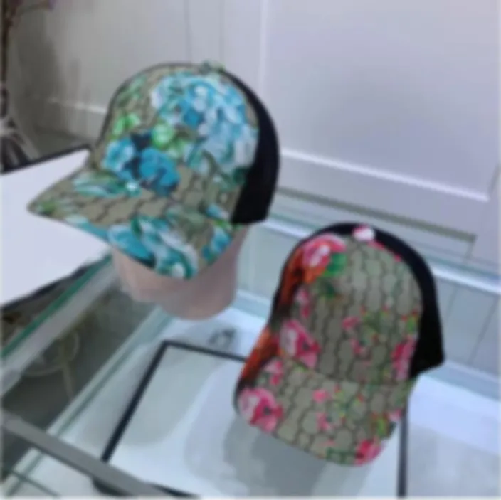Fashion luxe ontwerp bloemen straatmutsen honkbal pet bal caps voor man vrouw verstelbare emmer hoed beanies koepel topkwaliteit