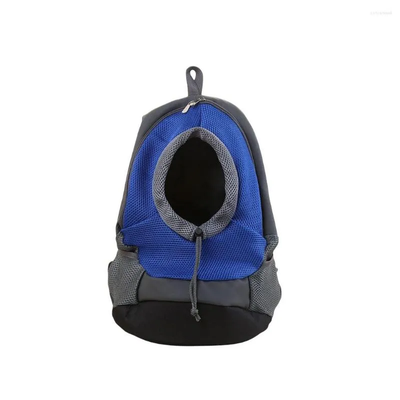 Capas de assento de carro de cachorro Pet Backpack Travel Transportável transportadora ombro de cabeça dupla de cabeça para fora