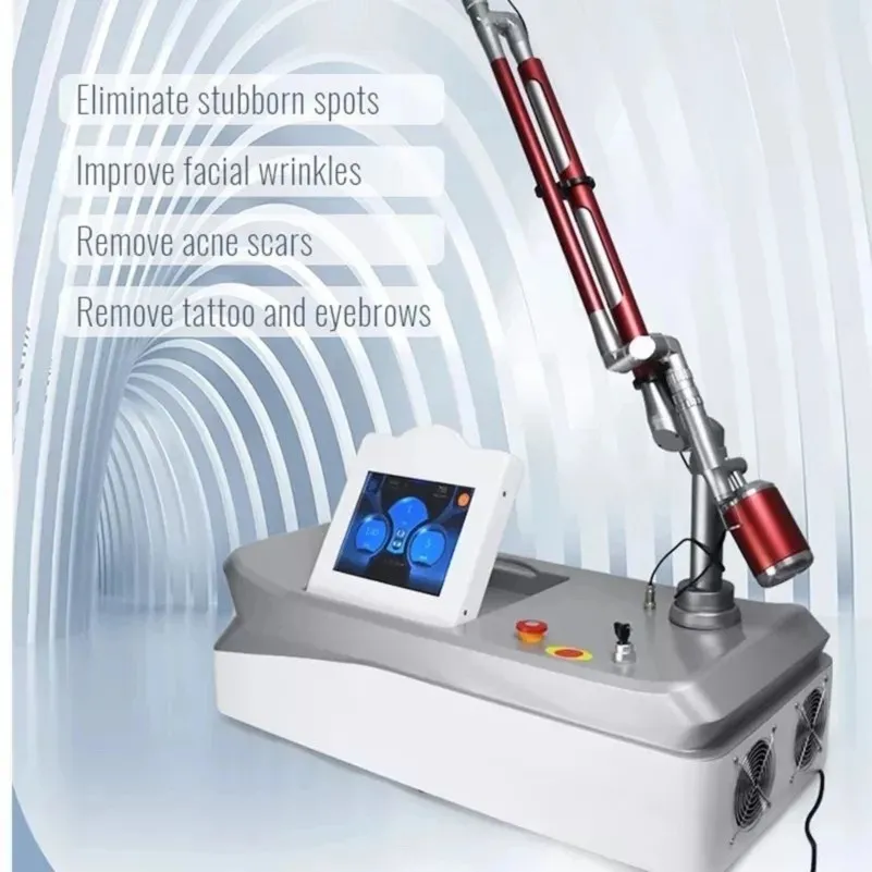 Laser picoseconde de machine de retrait de tatouage de laser de Q de laser de Nd Yag portatif pour le retrait de cicatrice d'acné