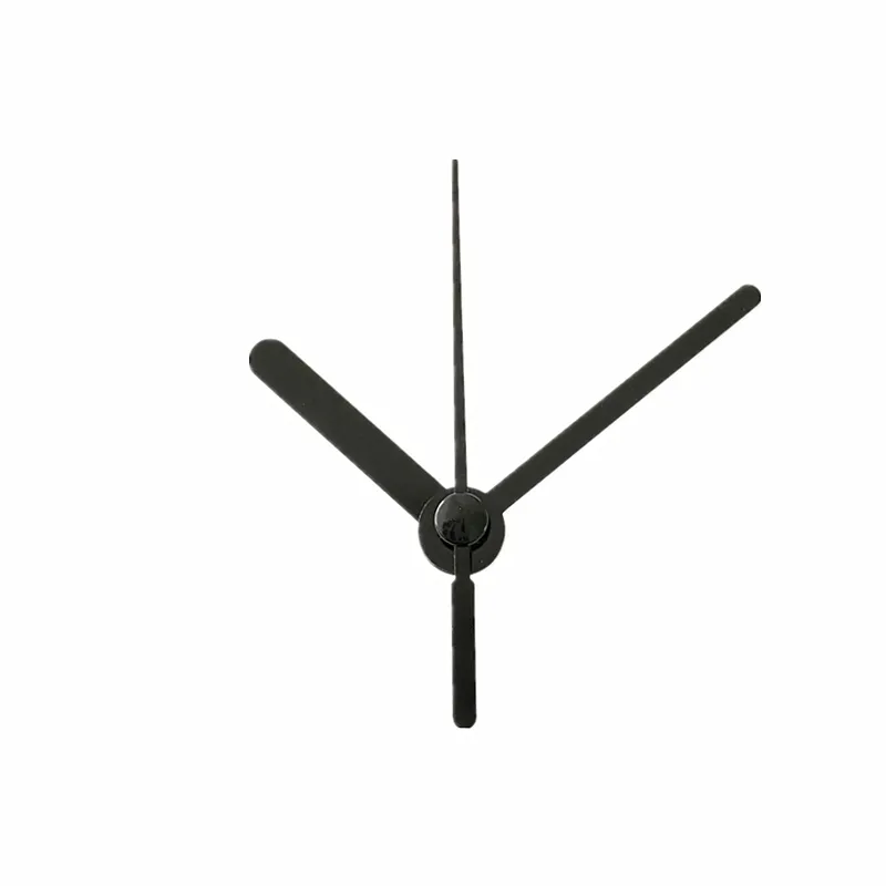 50Sets Short Clock Hands Black DIY Clock Mechanism for Wall Small Watch Office Desk Bedroom Children's Alarm Decoration