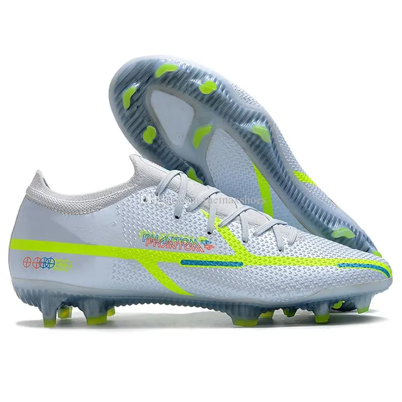 Soccer Shoes Phantom GT Elite FG Soccer Shoes Low Ankel Cleats Football Boots Tacos de Futbol