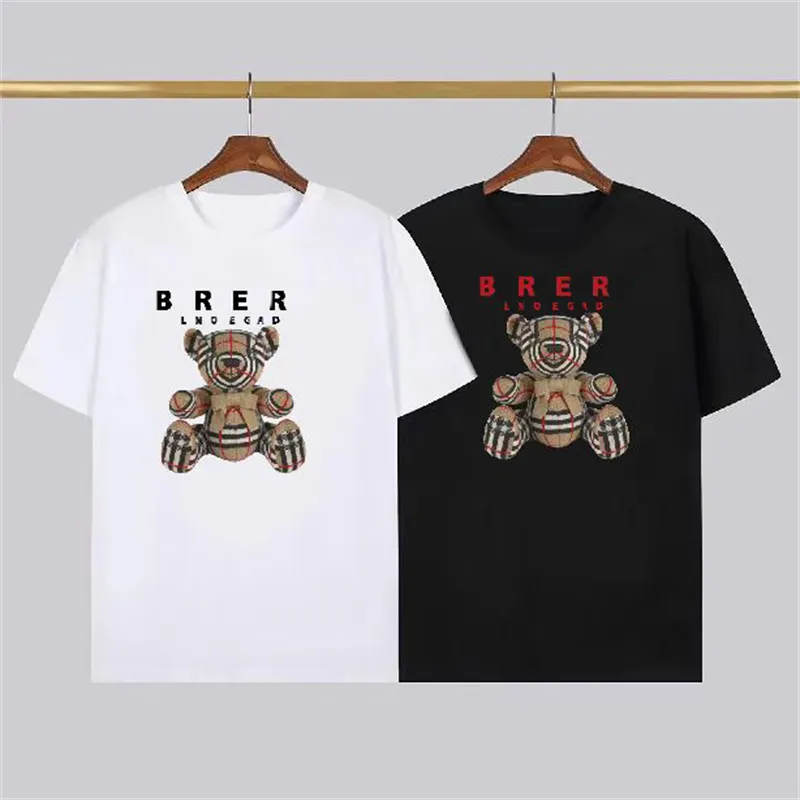 avslappnad kortärmad tryckt t-shirt män kvinnor par t-shirt designer lyxiga tees roliga mönster populära tshirt asiatisk storlek m-3xl #bbe 888