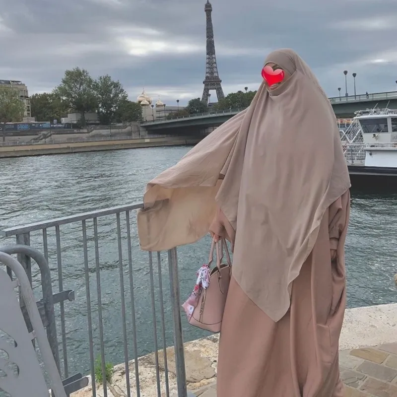 Etnik Giyim Musluman Uzun Khimar Ramazan Resmi Dua Giyim Hijab Kad nlar Niqab Burka slami Turkiye Namaz Burka Musulman Eid Jilbab Djellaba 230221 Yi TL734.64 DHgate