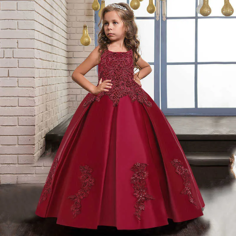White Long Bridesmaid Girls Sequin Gown Ankle-Length Ball Gown Sleeveless  Princess Dress for 10 12 13 Years from Dhgate Special Occasions - price  45.79