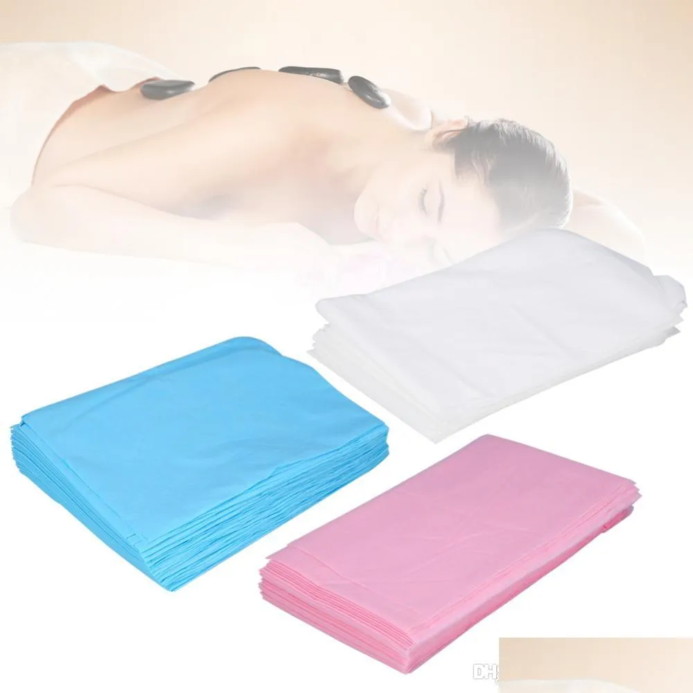 Feminine Hygiene New 80 X 180Cm Waterproof Disposable Spa Bedsheet Nonwoven Beauty Salon Mas Bedsheets Table Er Travel Use Drop Deli Dhyzw