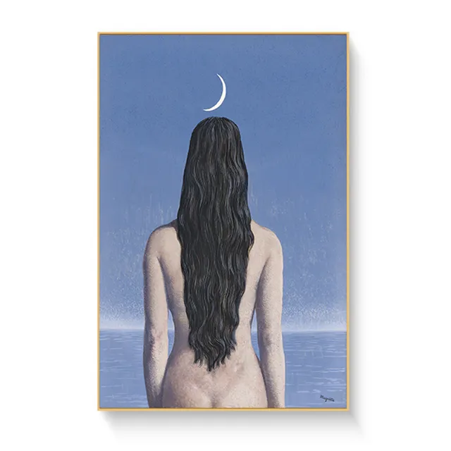 rene magritte evening dress Ren magritte the evening gown hi-res stock photography and images