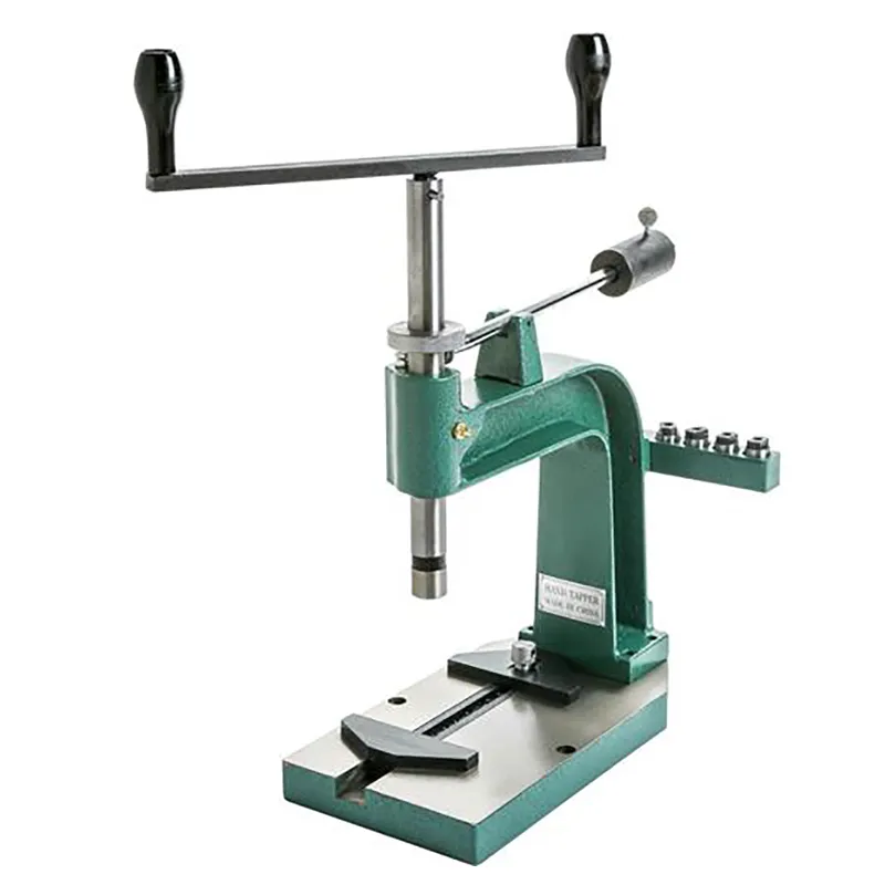 Qihang Topp Desktop Manual Tapping Machine hand cranked Small Tapping Tool Cast Iron Tapping Machine