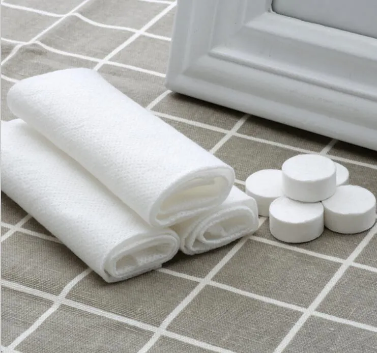 Grande serviette de bain jetable épaisse serviette comprimée voyage à séchage rapide voyage de serviette de douche essentielle à la douche lavable coton