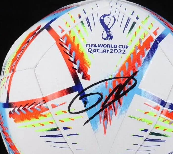 Darwin Nunez Neymar Alvarez Autographed podpisany podpisany auto kolekcjonerski pamiątka 2022 Pucharu Puchar
