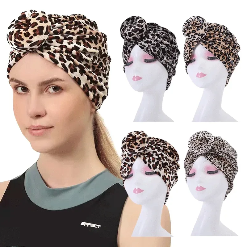 Acess￳rios para o cabelo Moda Moda Elegante Leng￩do Chap￩u de Leng￩te de Inverno Flanette Donut Novo Lua A quente Turbano Bonnet Mulheres mu￧ulmanas Hijab Caps