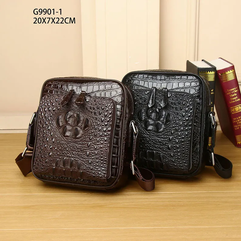 Men's cross shoulder leather bag sale