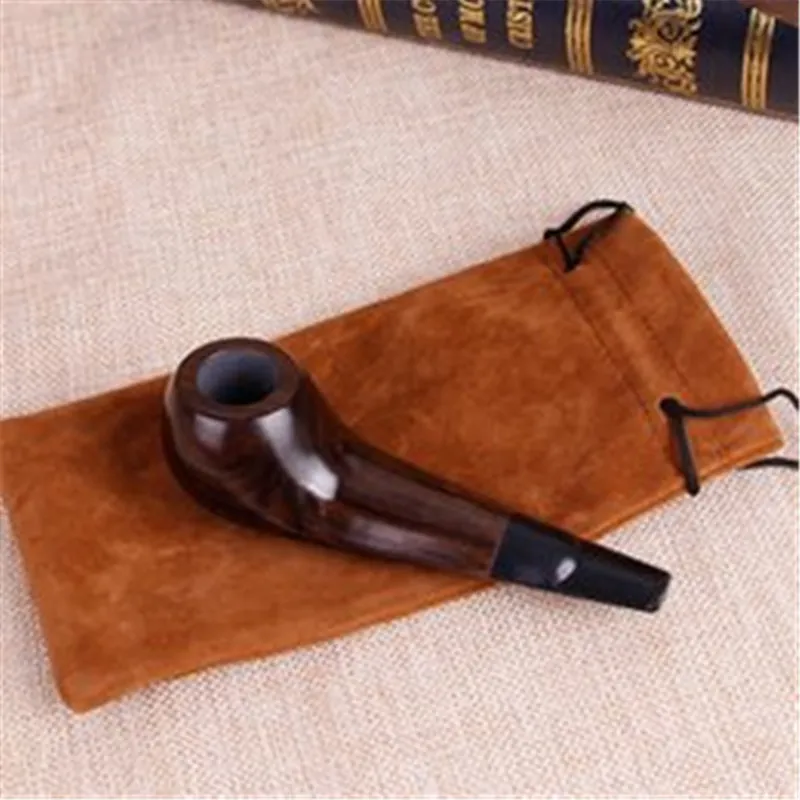 Ebony bent handle cleaning pipe pipe smoking spot wholesale