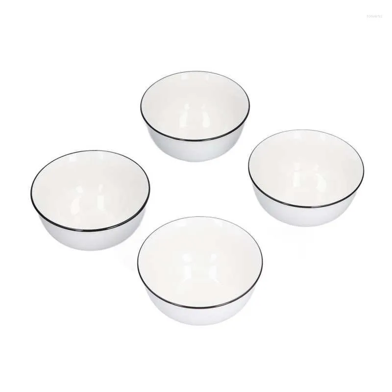 Bowls Dishware Ceramic Non Toxic Rice Bowl For Home Restaurant El