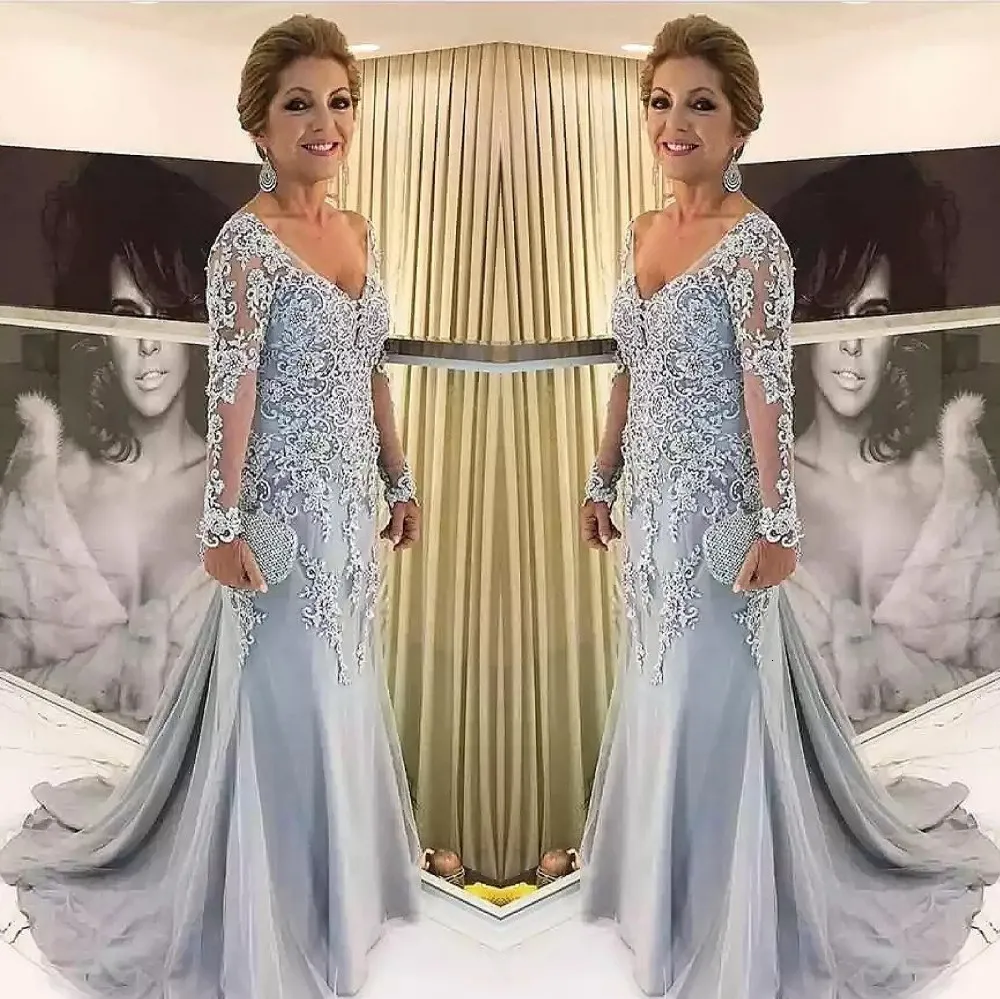 Long sleeve mother of the bride dresses long hotsell