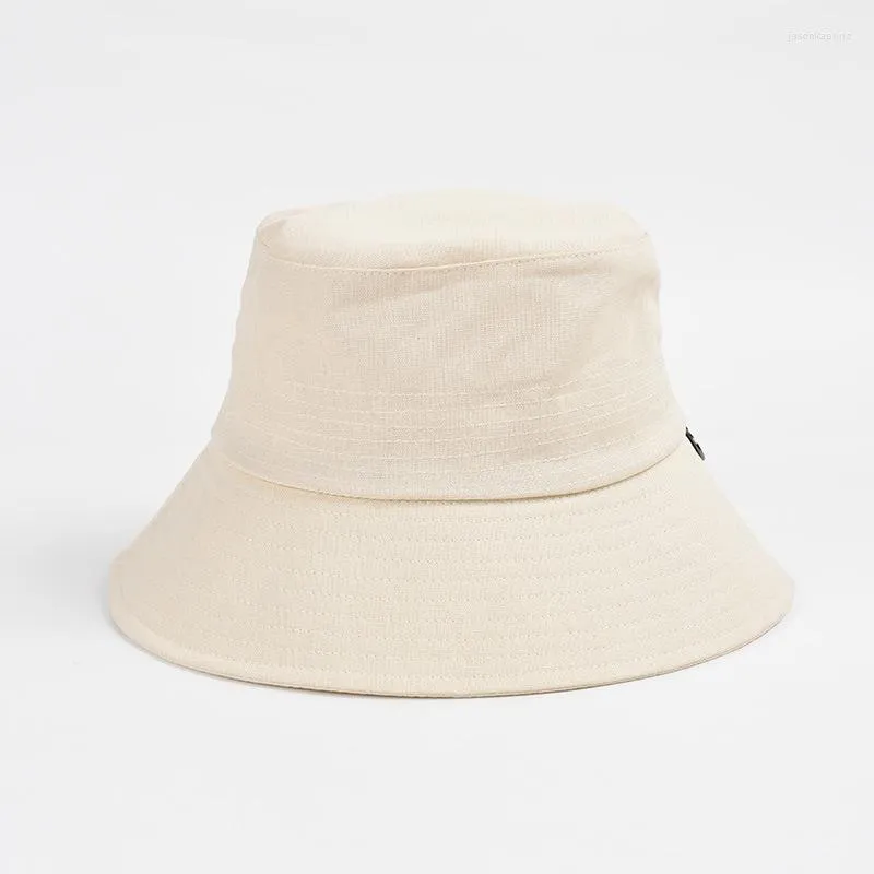 Berets 2023 Sommer Frühling solider Eimer Hut für Frauen Männer Outdoor Sport Fisherman Cap Mode Girls Boy Casual Bob Panama Sun Visor